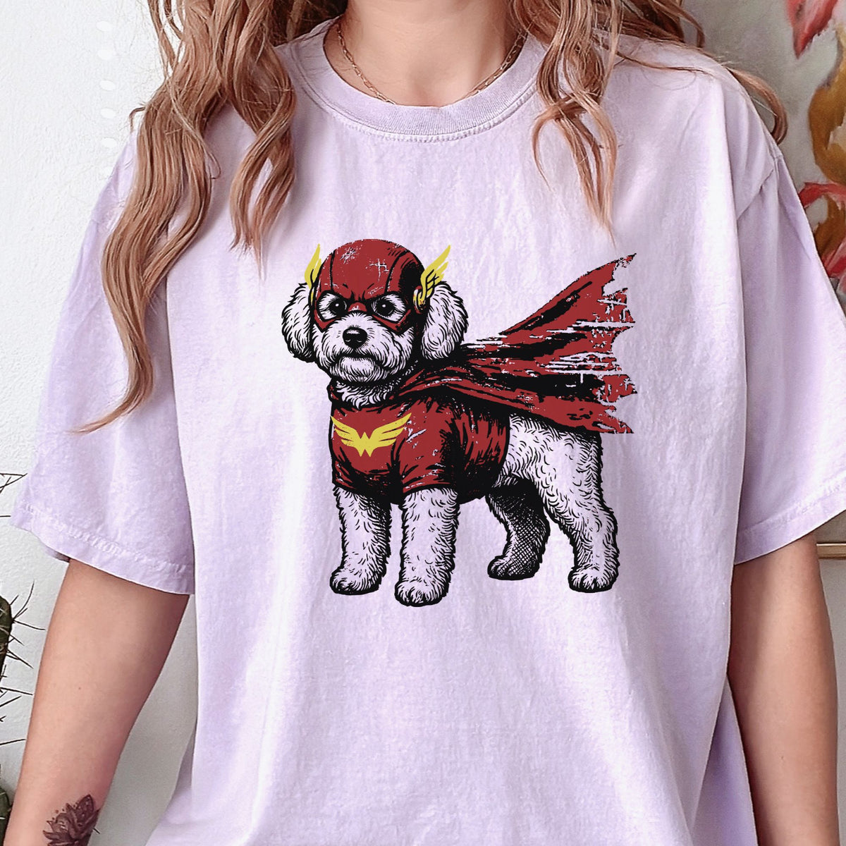 Bichon Frise Superhero t-shirt