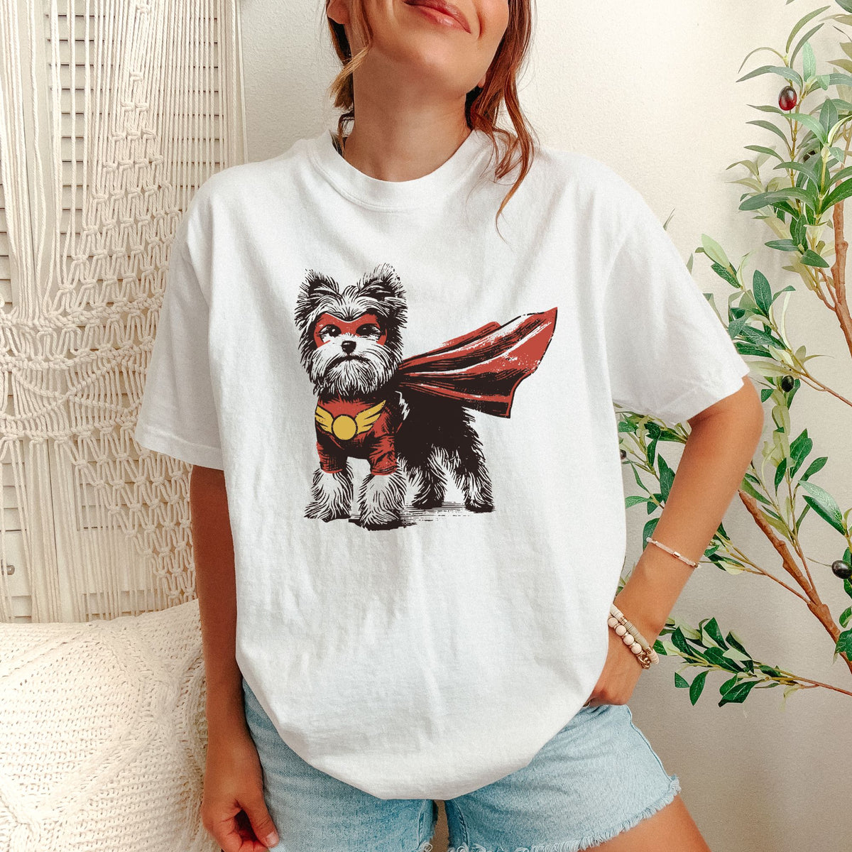Biewer Terrier Superhero t-shirt
