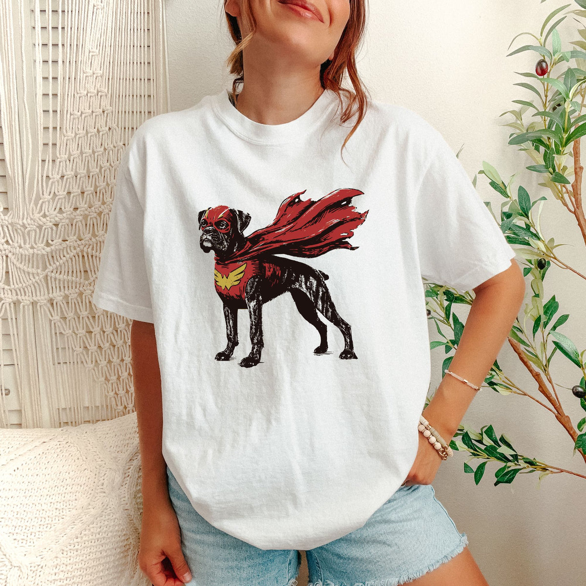 Boxer Superhero t-shirt