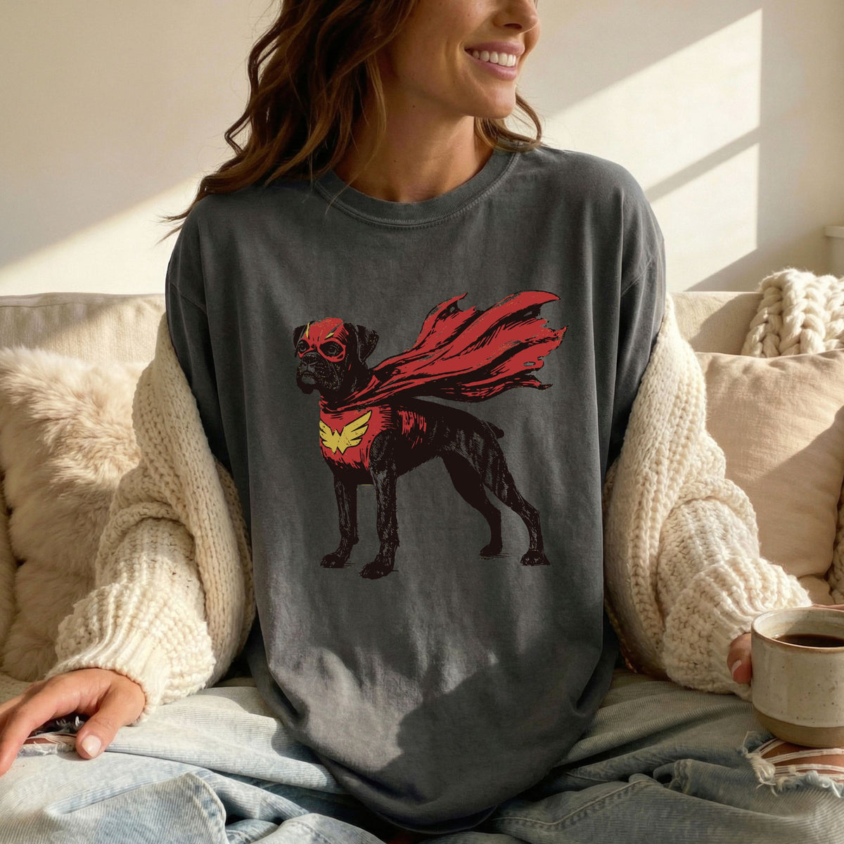 Boxer Superhero t-shirt