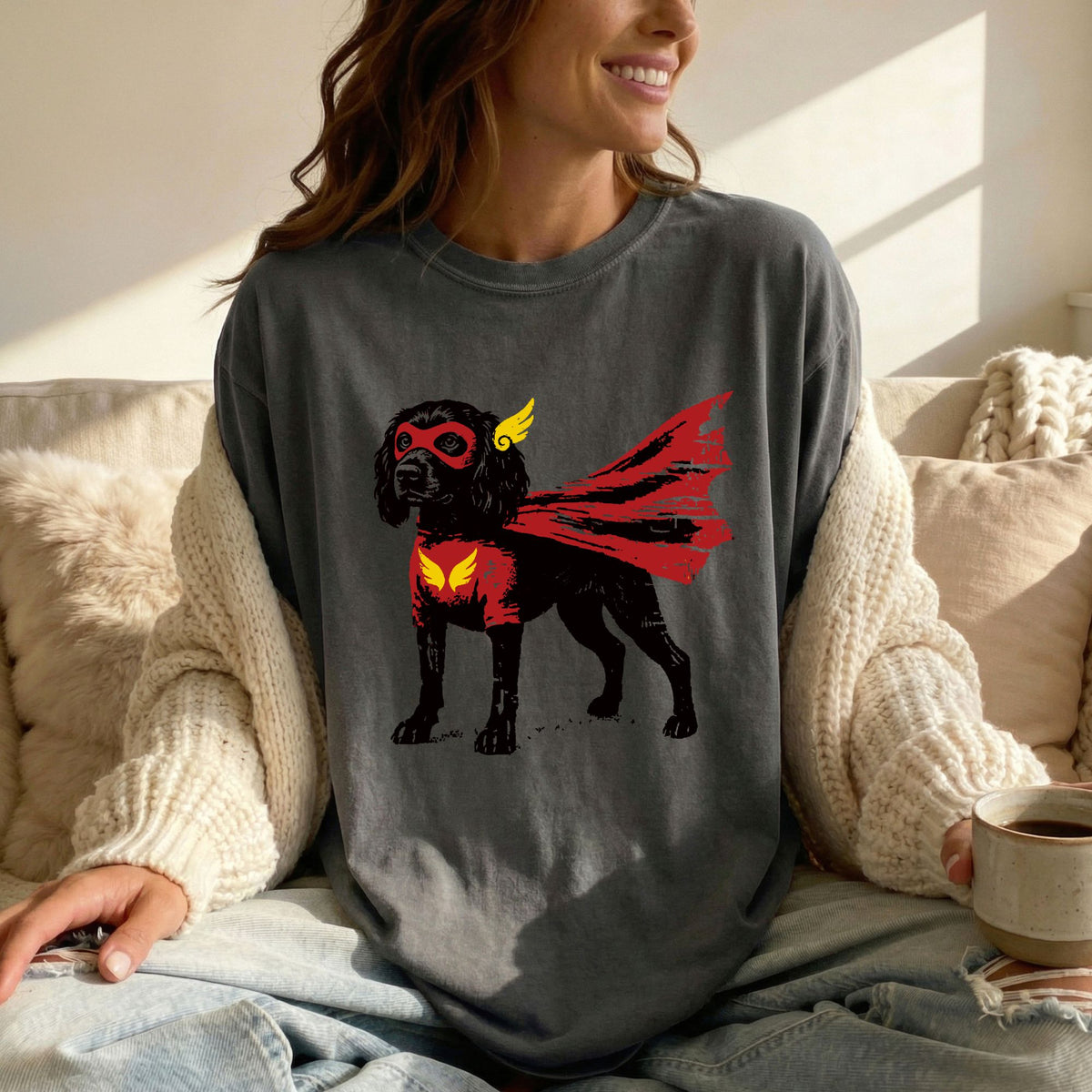 Boykin Spaniel Superhero t-shirt