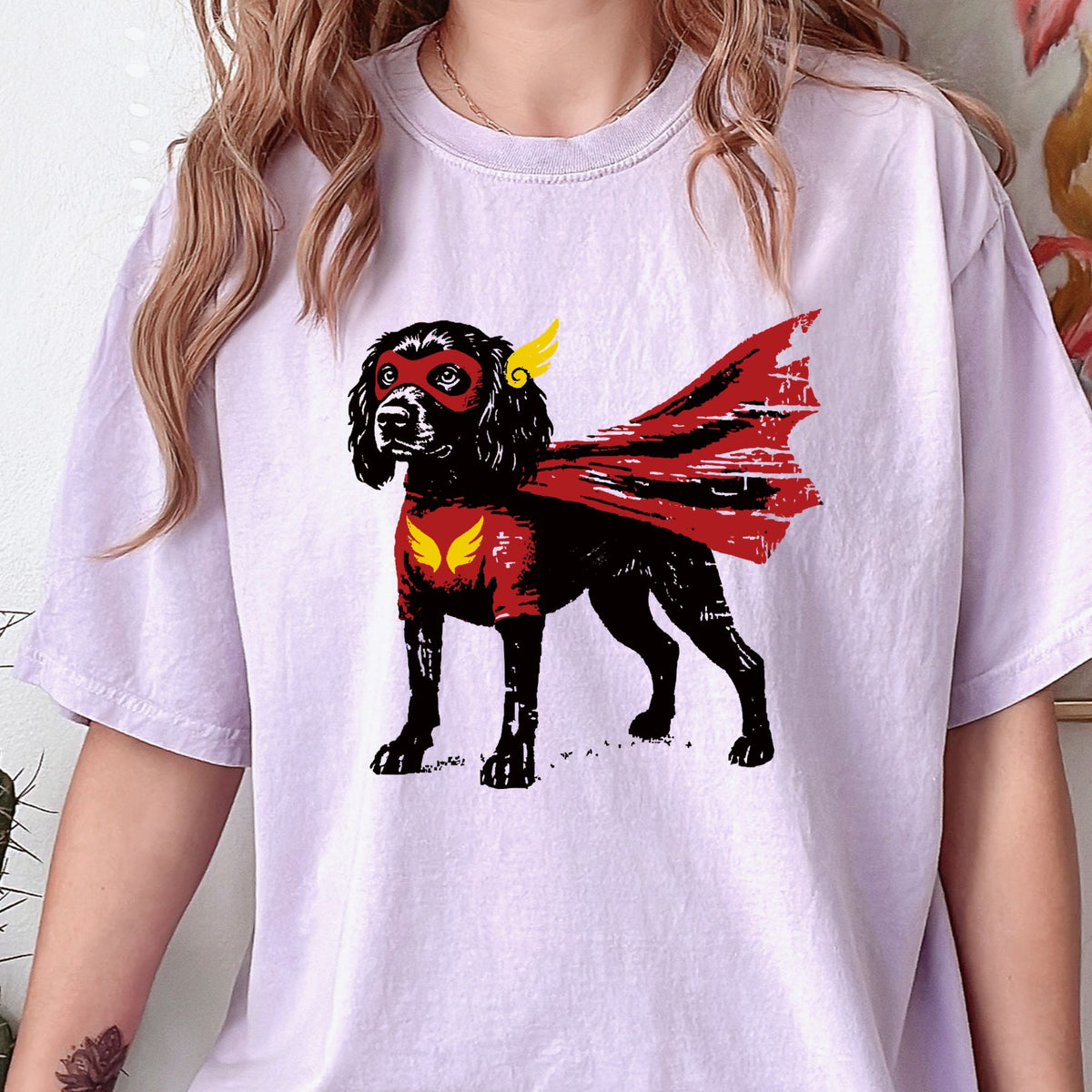 Boykin Spaniel Superhero t-shirt