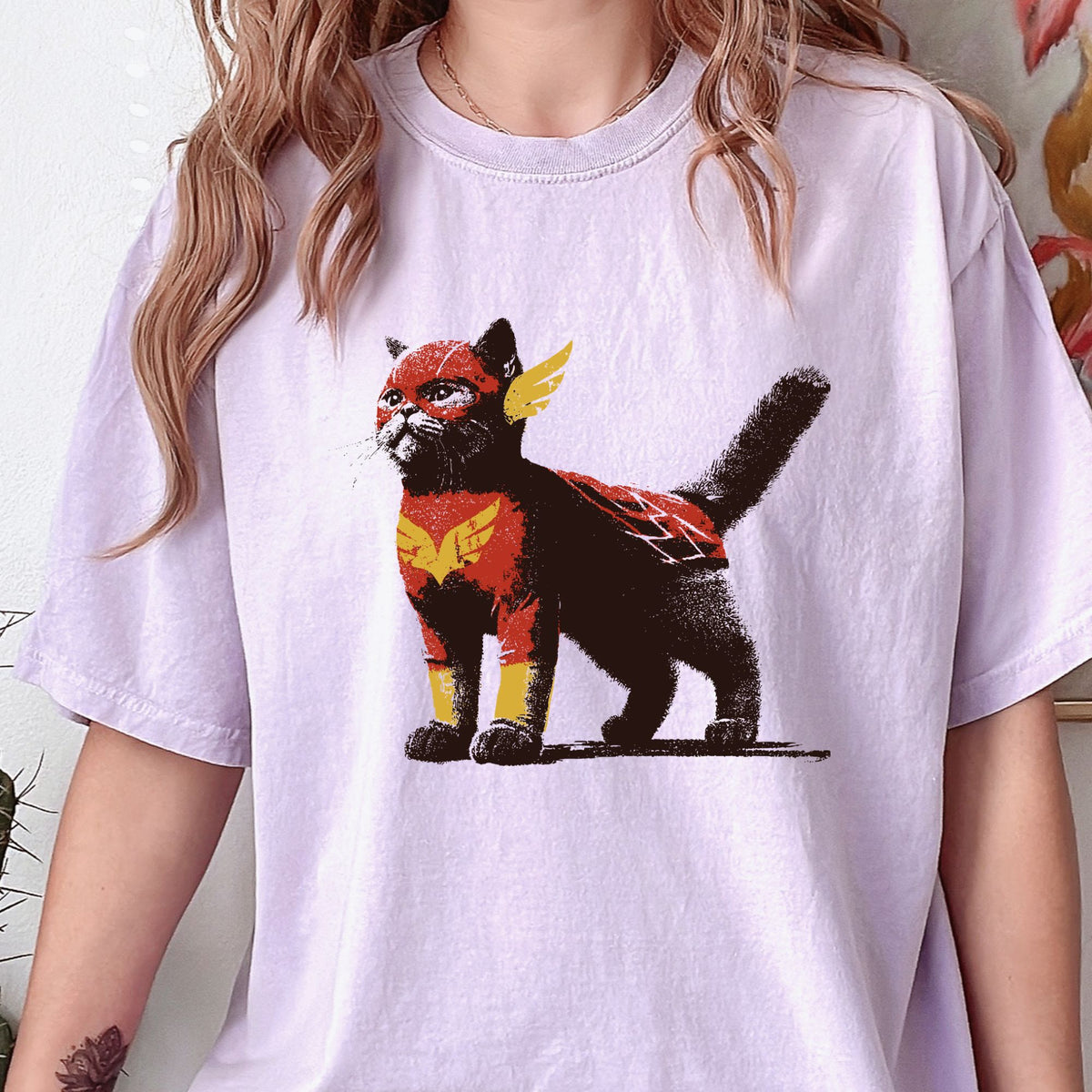 British Shorthair Superhero t-shirt