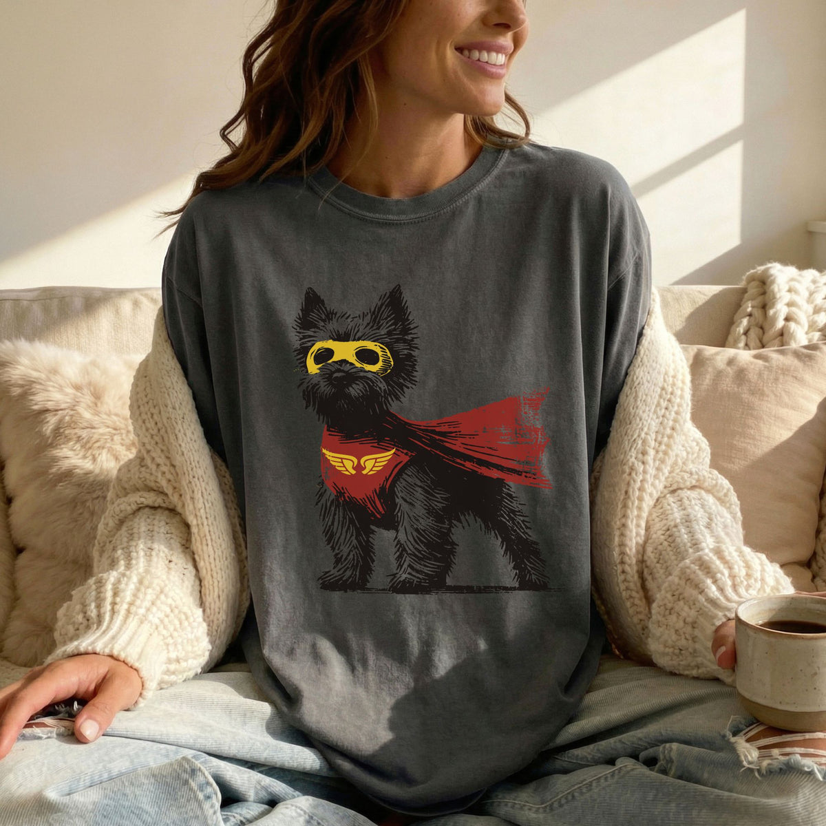 Cairn Terrier Superhero t-shirt