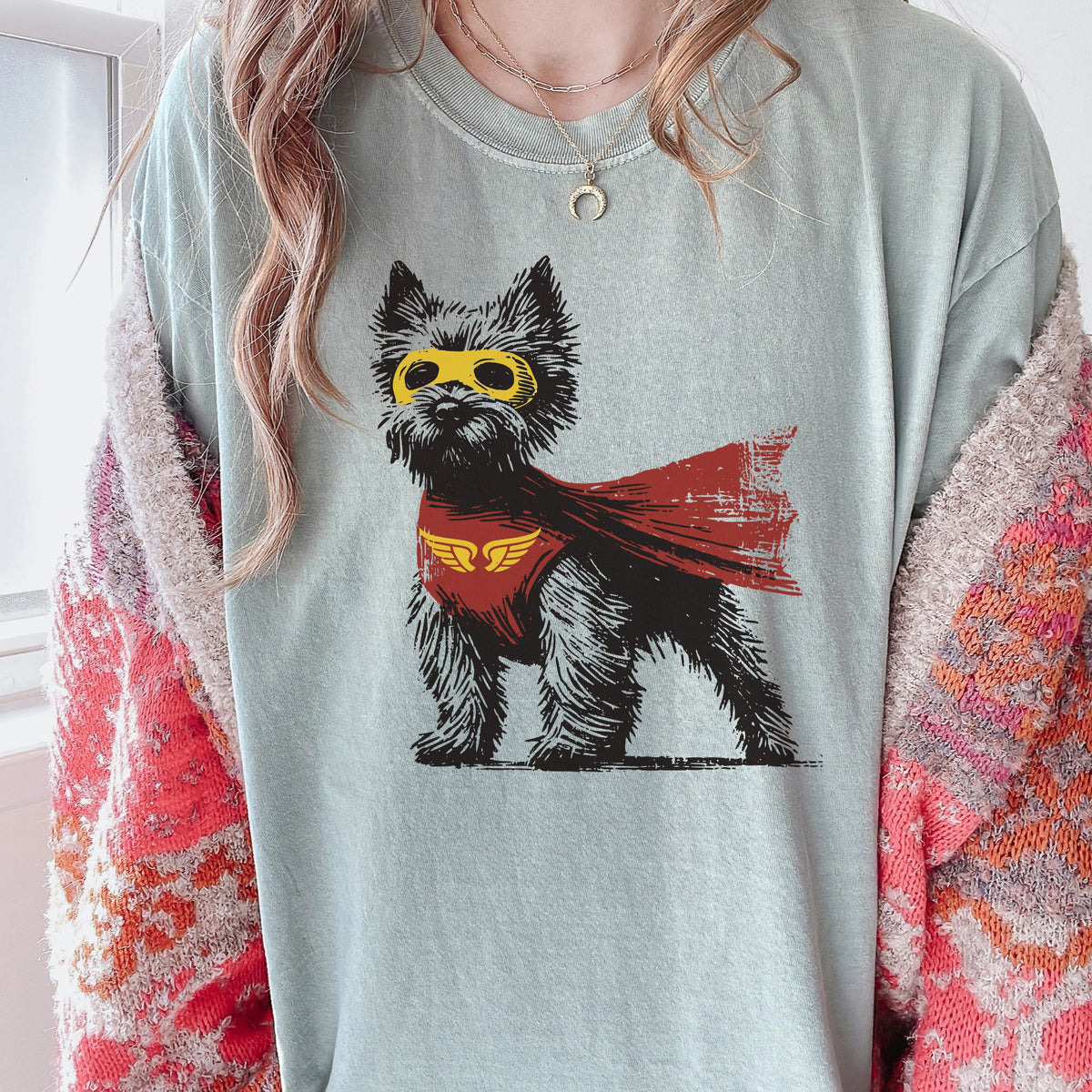 Cairn Terrier Superhero t-shirt