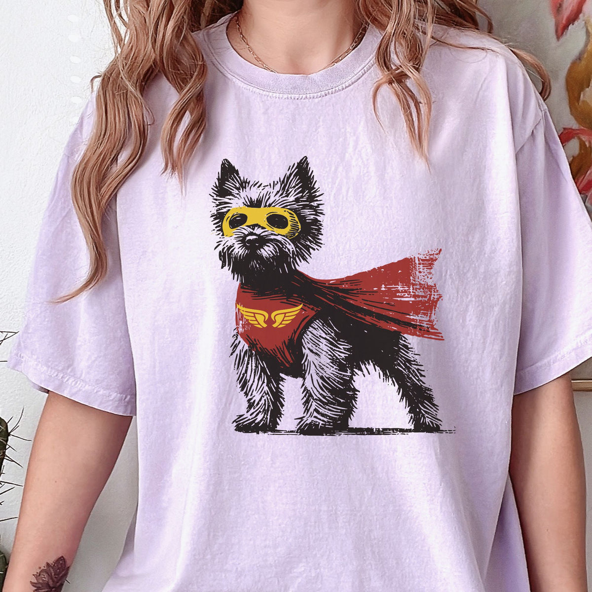 Cairn Terrier Superhero t-shirt