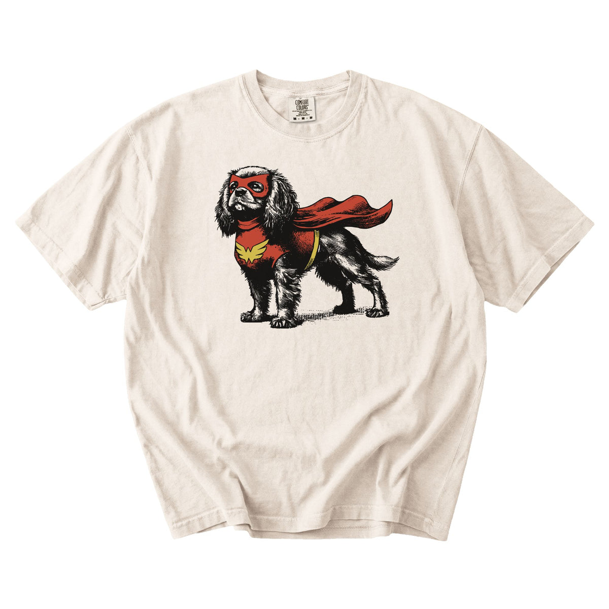 Cavalier King Charles Spaniel Superhero t-shirt