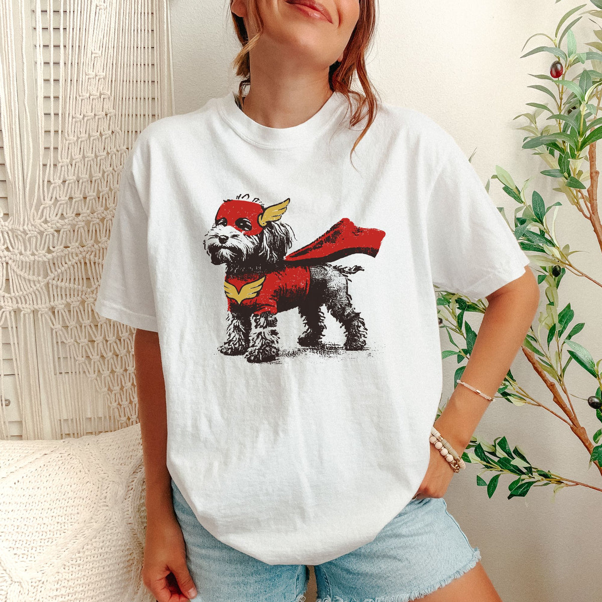 Cavapoo Superhero t-shirt