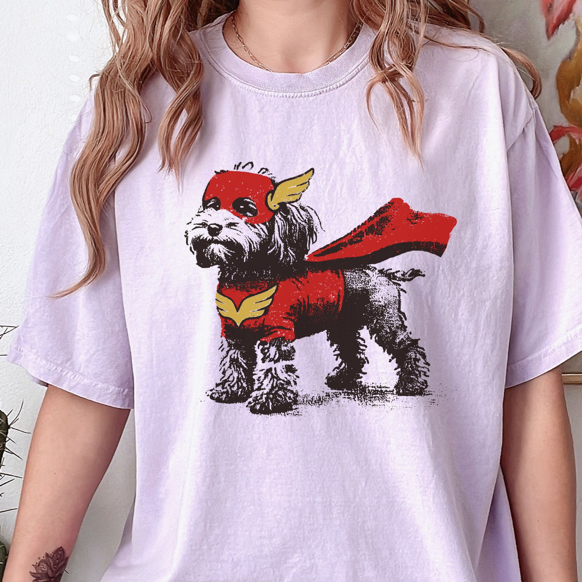 Cavapoo Superhero t-shirt