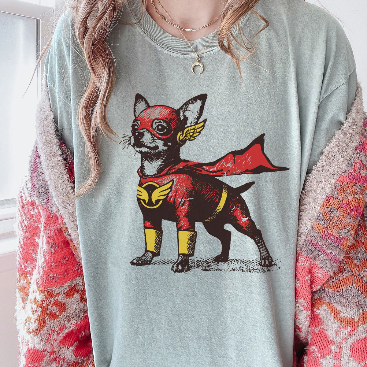 Chihuahua Superhero t-shirt