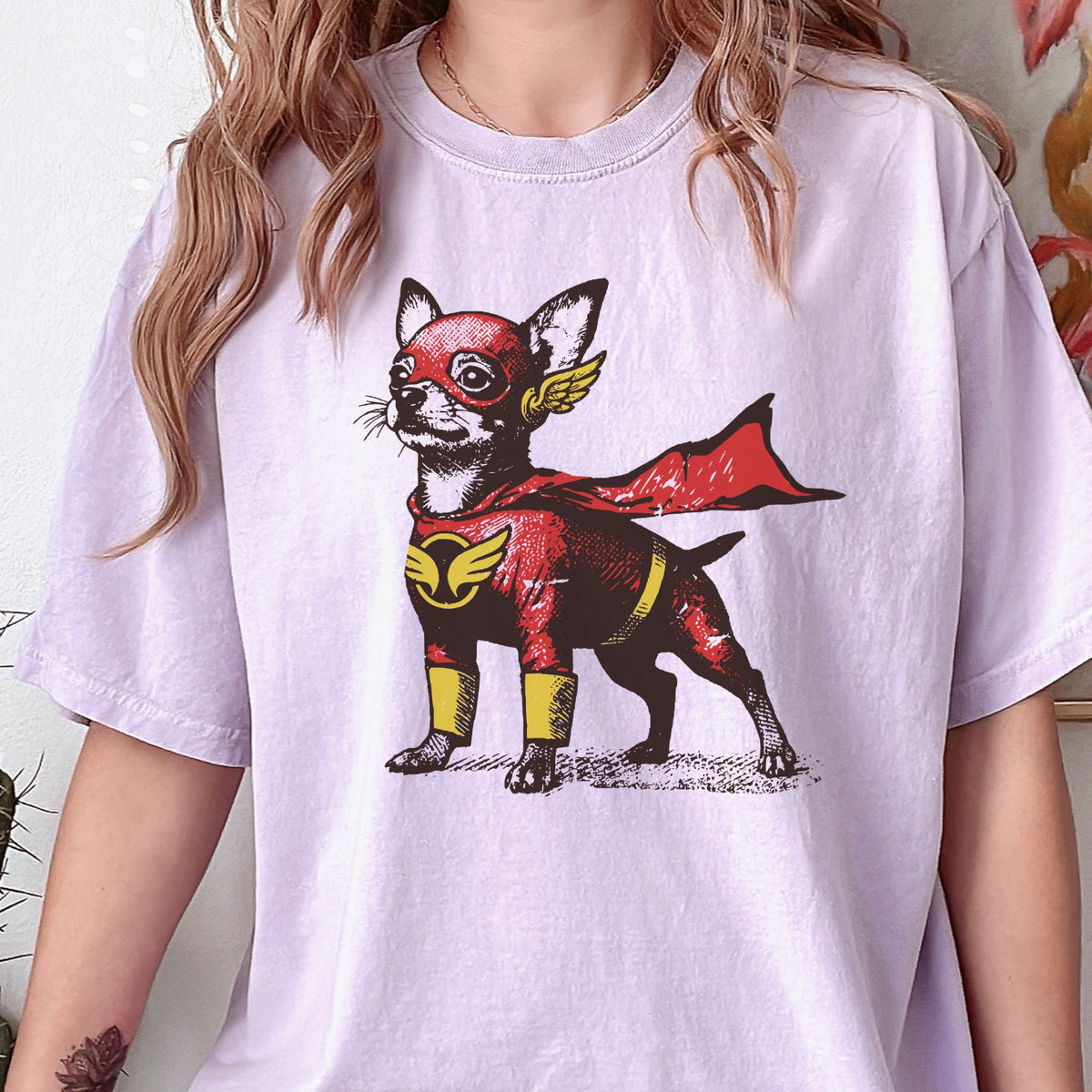 Chihuahua Superhero t-shirt