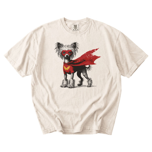 Chinese Crested Superhero t-shirt