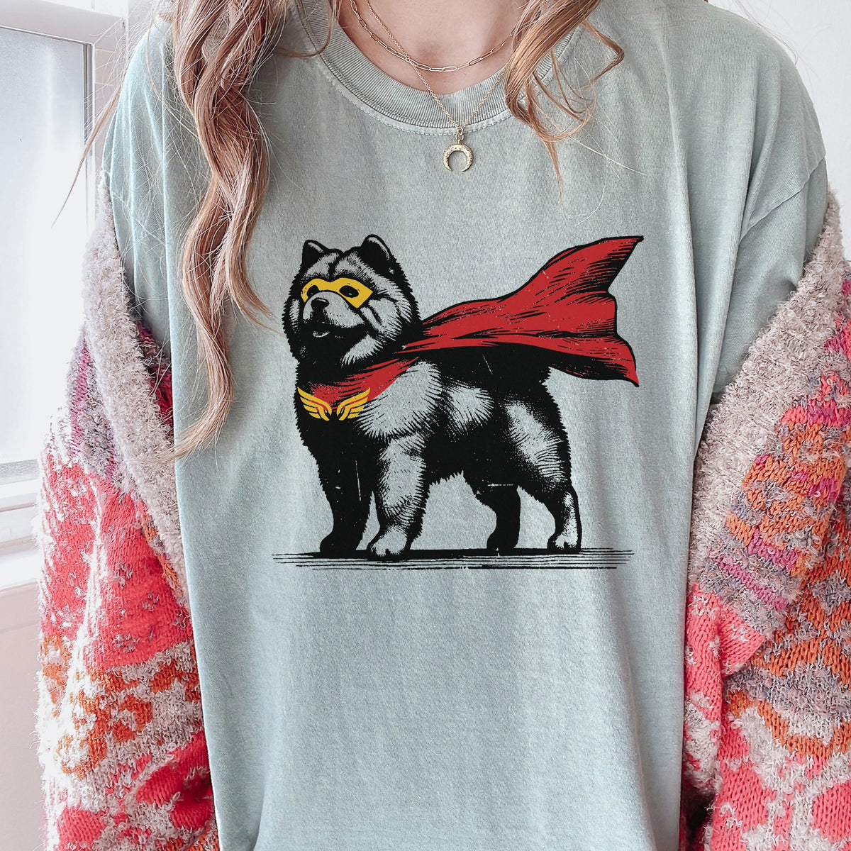 Chow Chow Superhero t-shirt