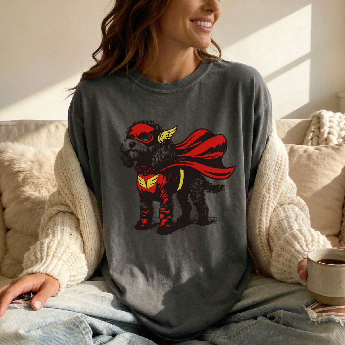 Cockapoo Superhero t-shirt