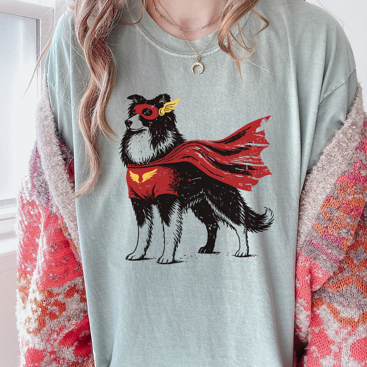 Rough Collie Superhero t-shirt