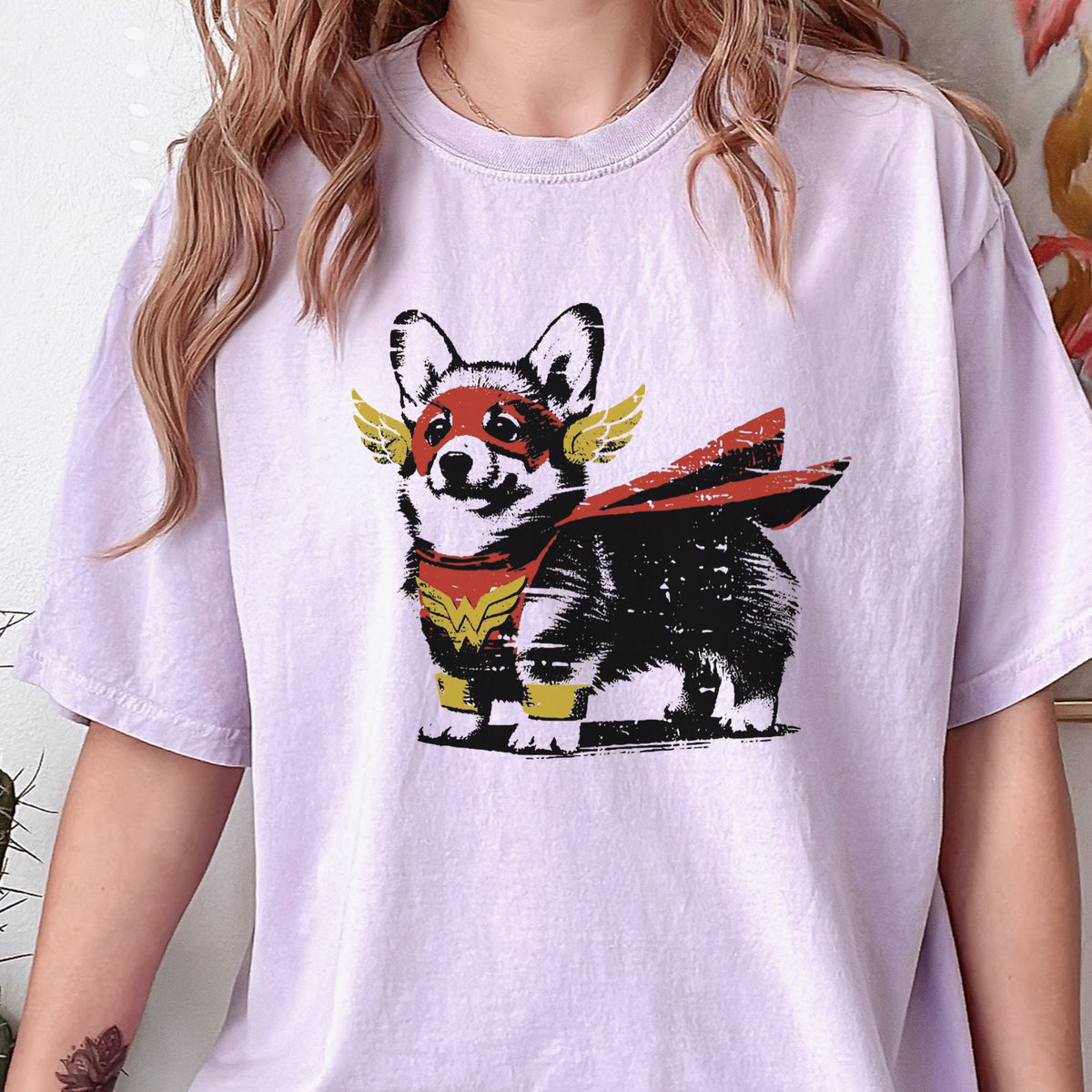 Corgi Superhero t-shirt