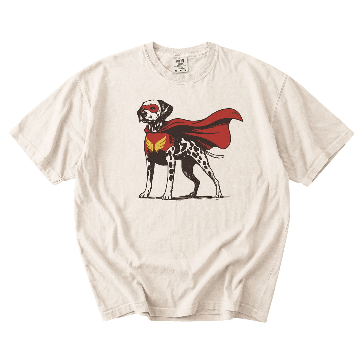 Dalmatian Superhero t-shirt