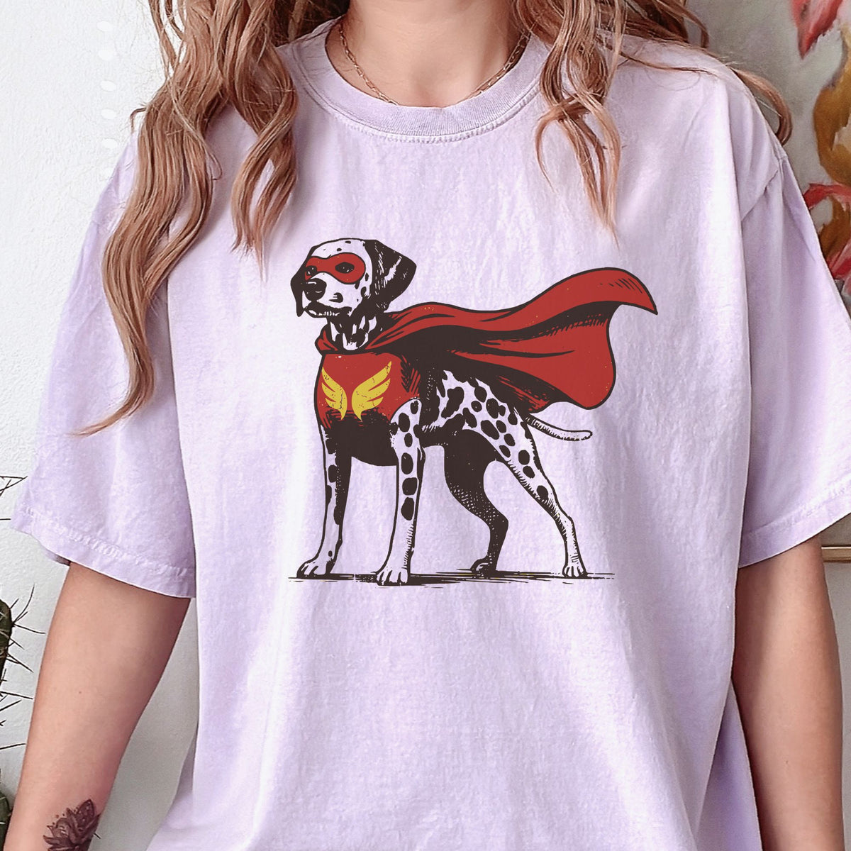 Dalmatian Superhero t-shirt