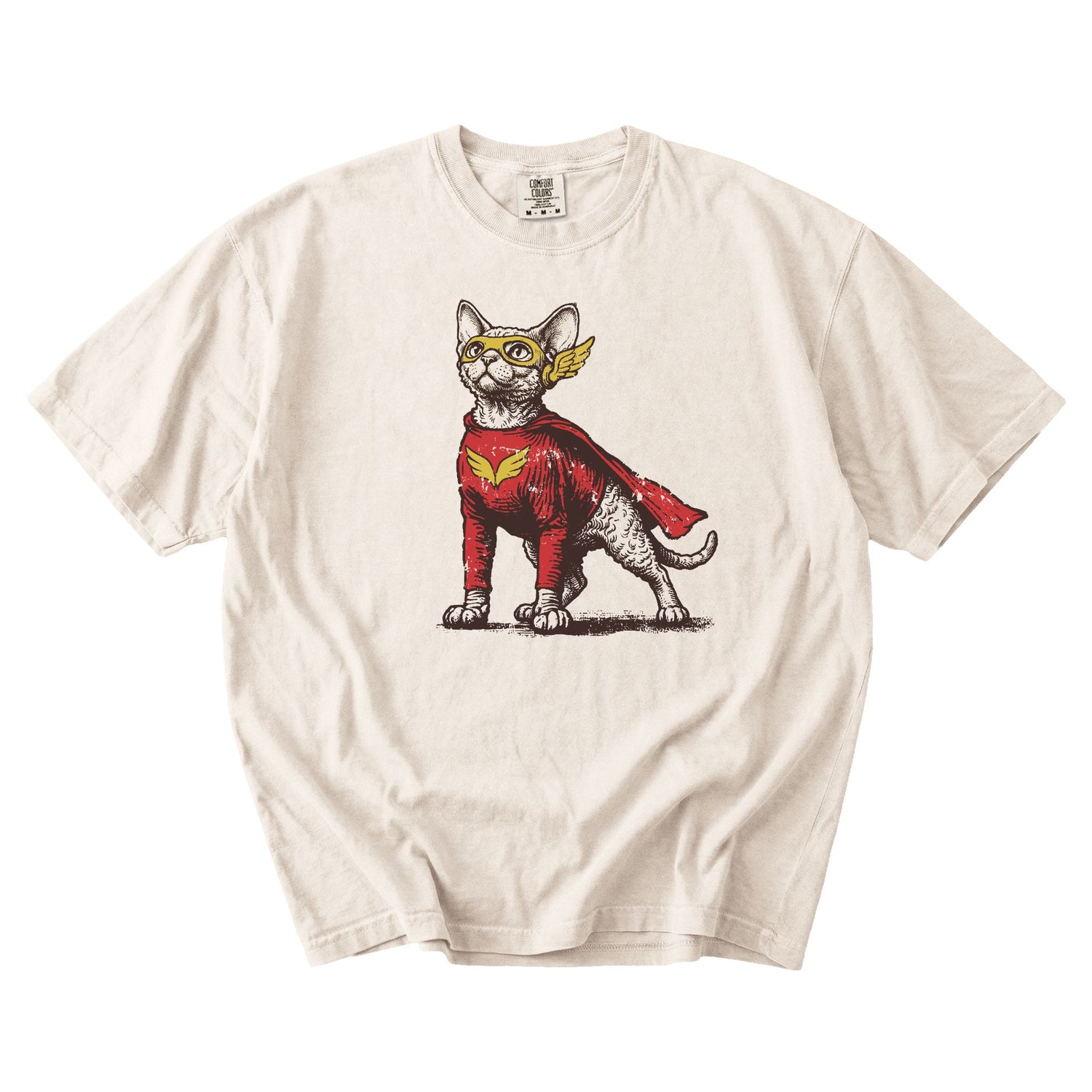Devon Rex Superhero t-shirt