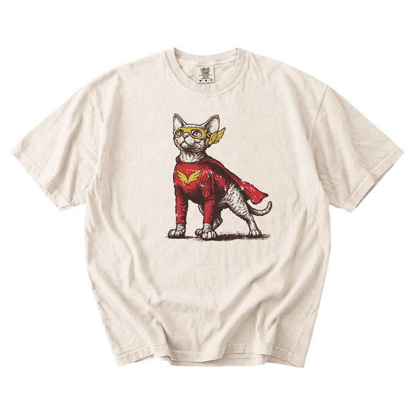 Devon Rex Superhero t-shirt