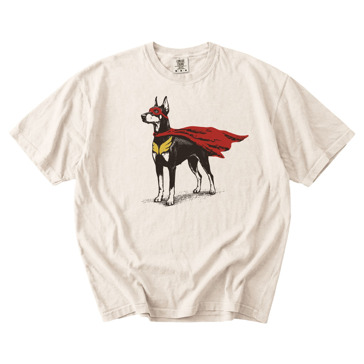 Doberman Pinscher Superhero t-shirt