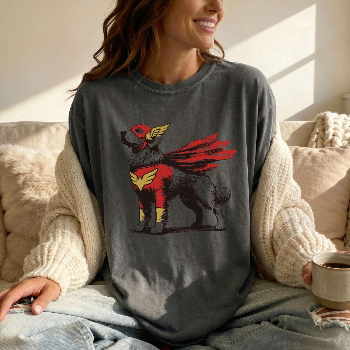 Golden Retriever Superhero t-shirt