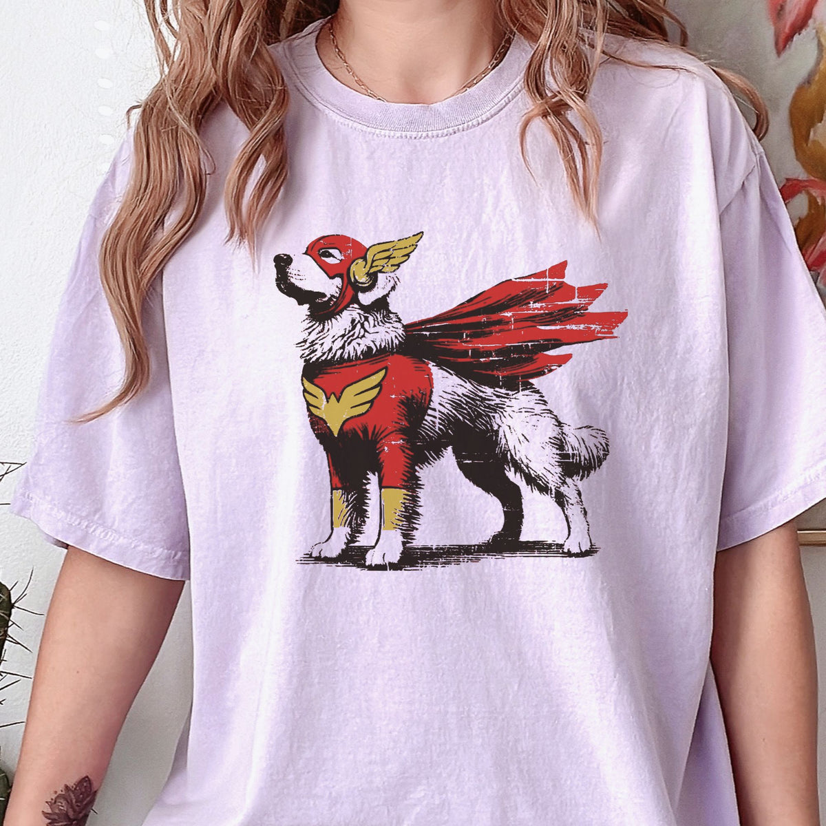 Golden Retriever Superhero t-shirt