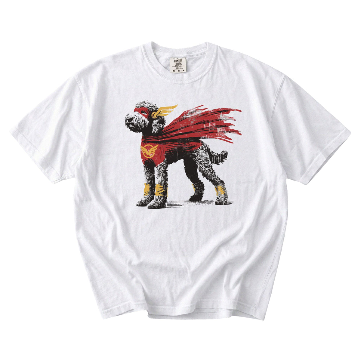 Goldendoodle Superhero t-shirt