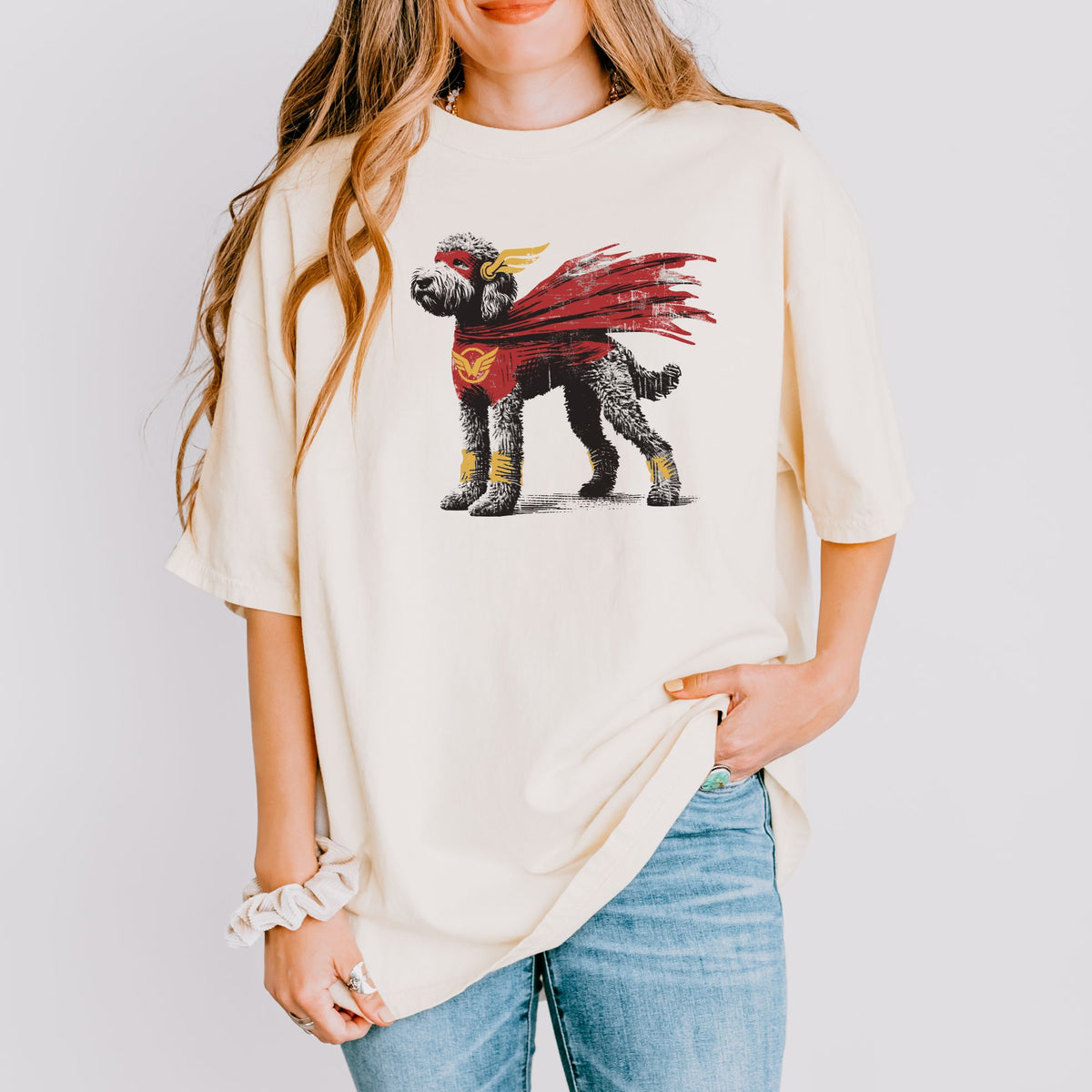 Goldendoodle Superhero t-shirt