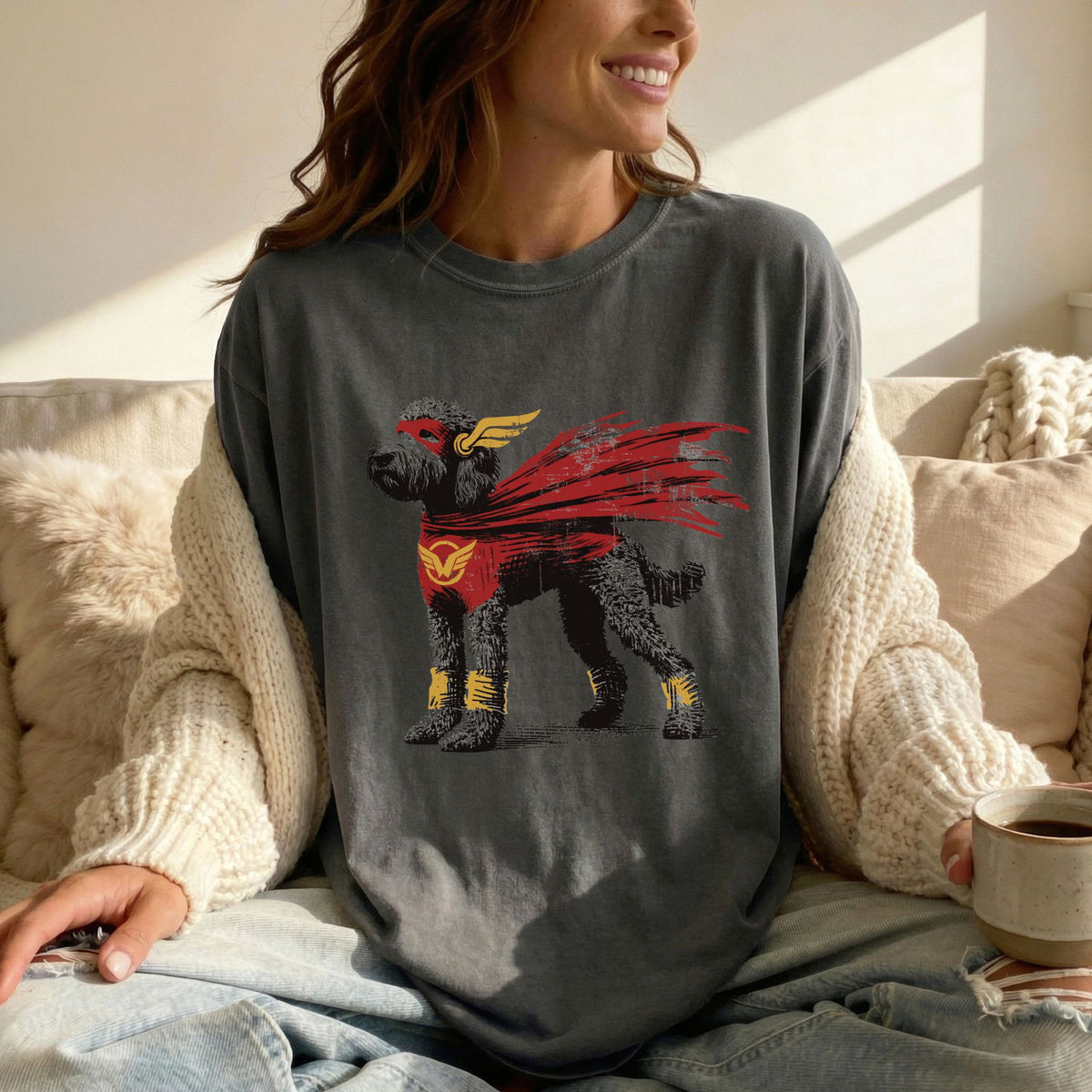 Goldendoodle Superhero t-shirt