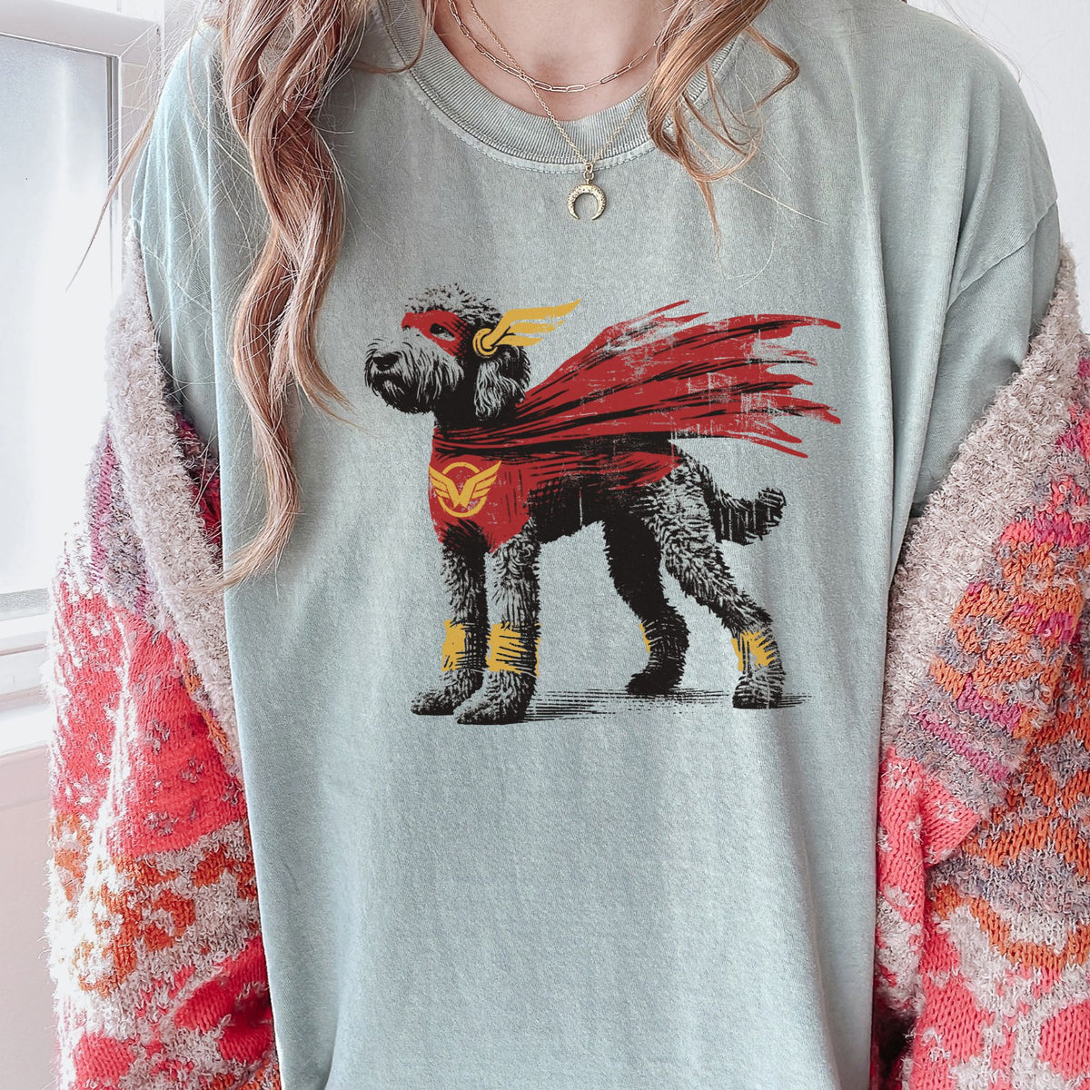 Goldendoodle Superhero t-shirt