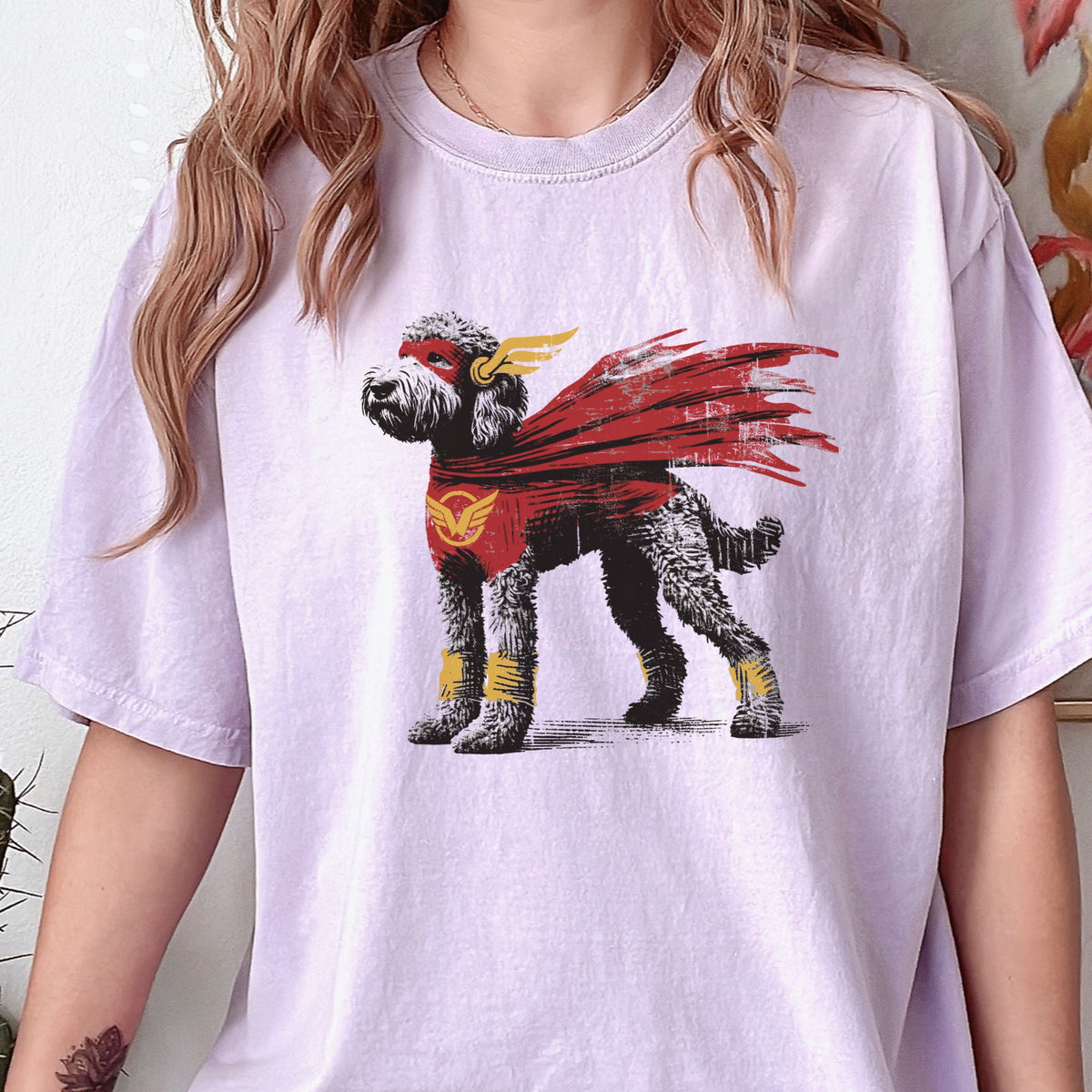 Goldendoodle Superhero t-shirt