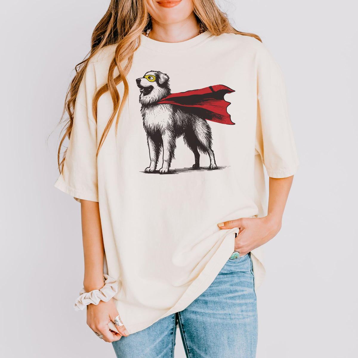 Great Pyrenees Superhero t-shirt