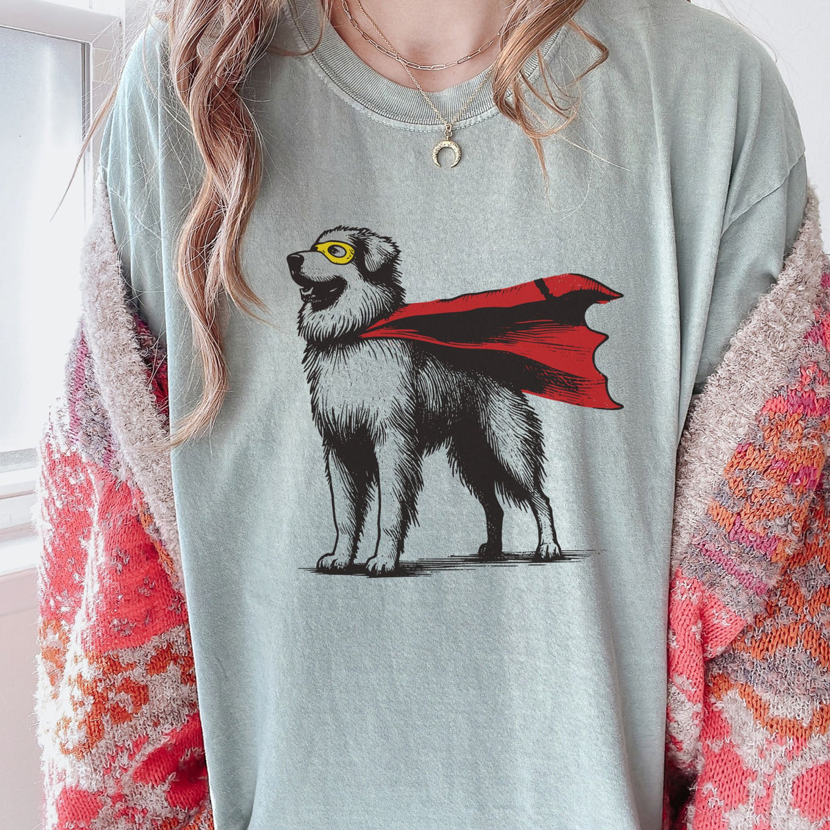 Great Pyrenees Superhero t-shirt