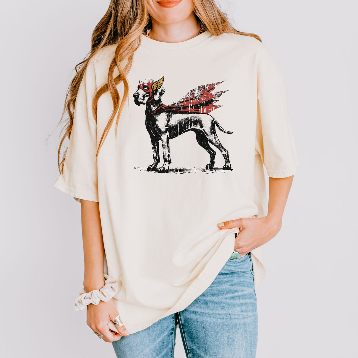 Great Dane Superhero t-shirt