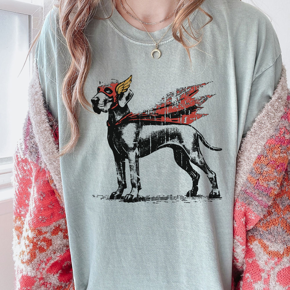 Great Dane Superhero t-shirt