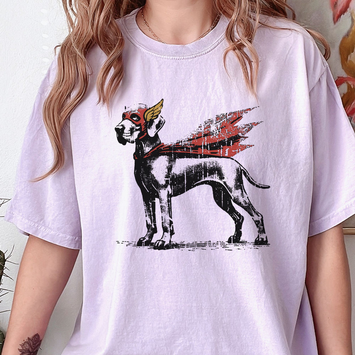 Great Dane Superhero t-shirt