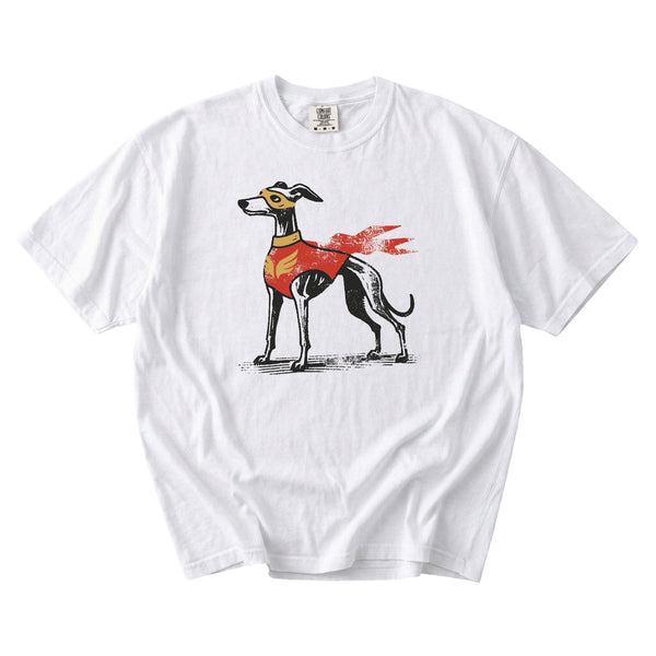 Greyhound Superhero t-shirt