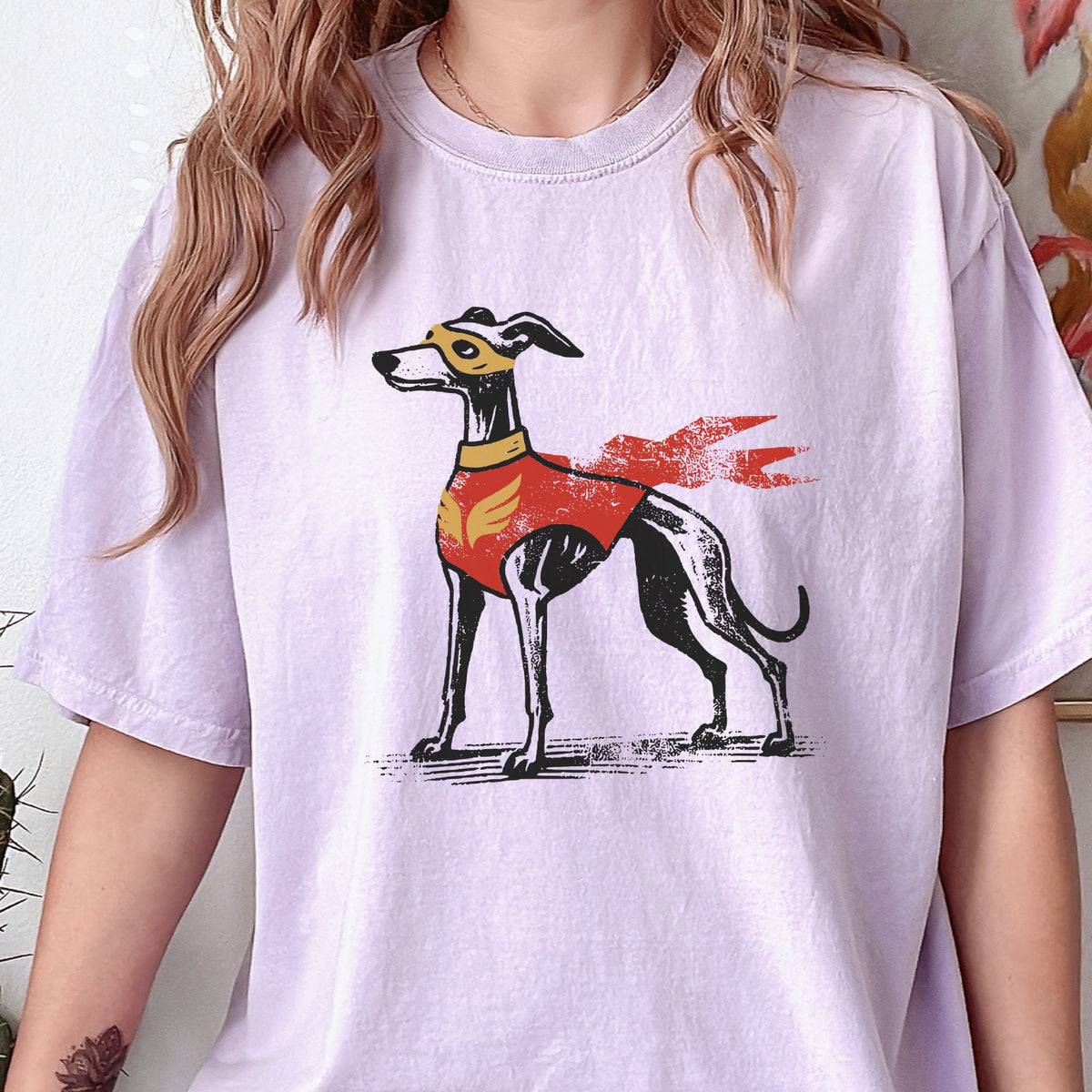 Greyhound Superhero t-shirt