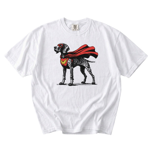 German Shorthaired Pointer Superhero t-shirt