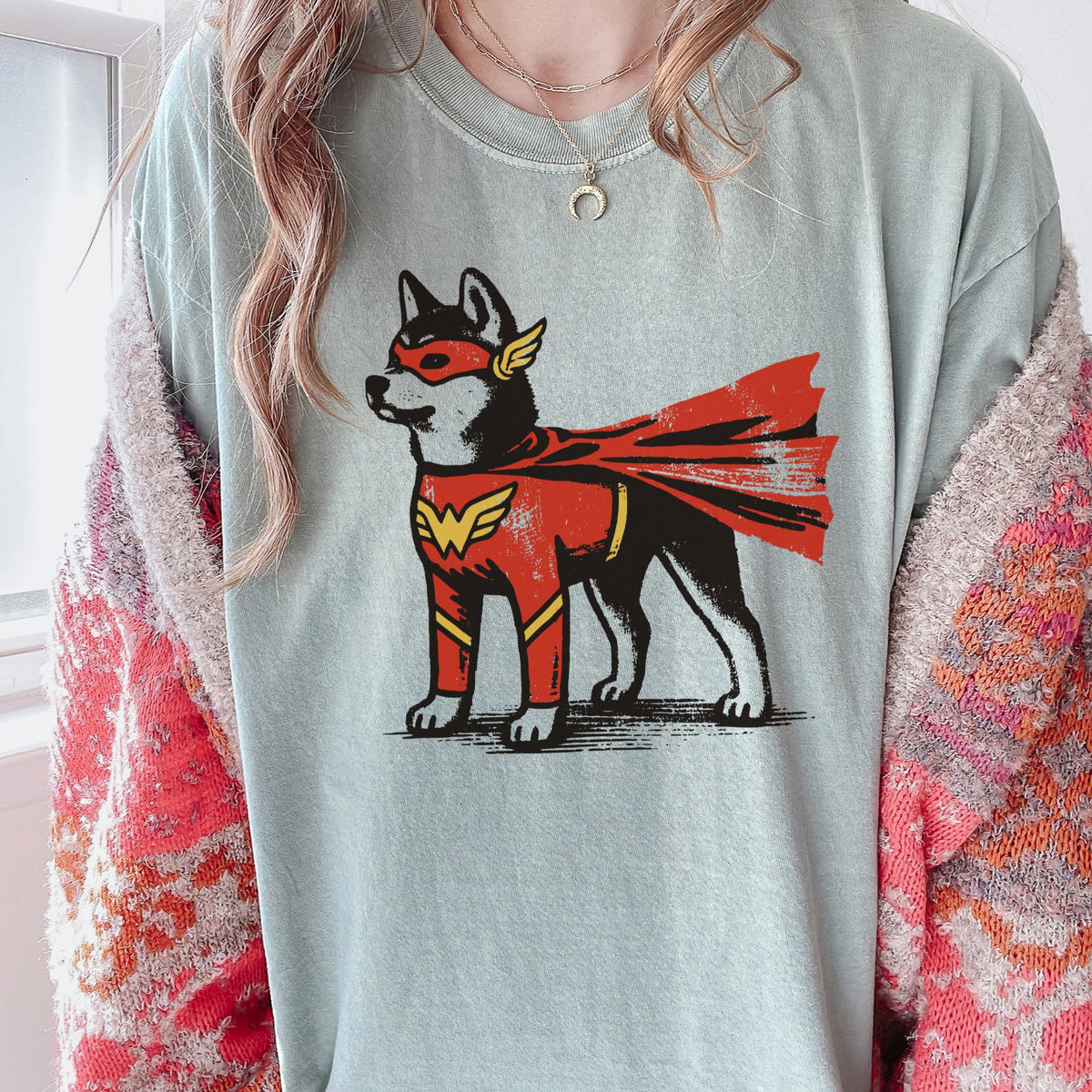 Shiba Inu Superhero t-shirt