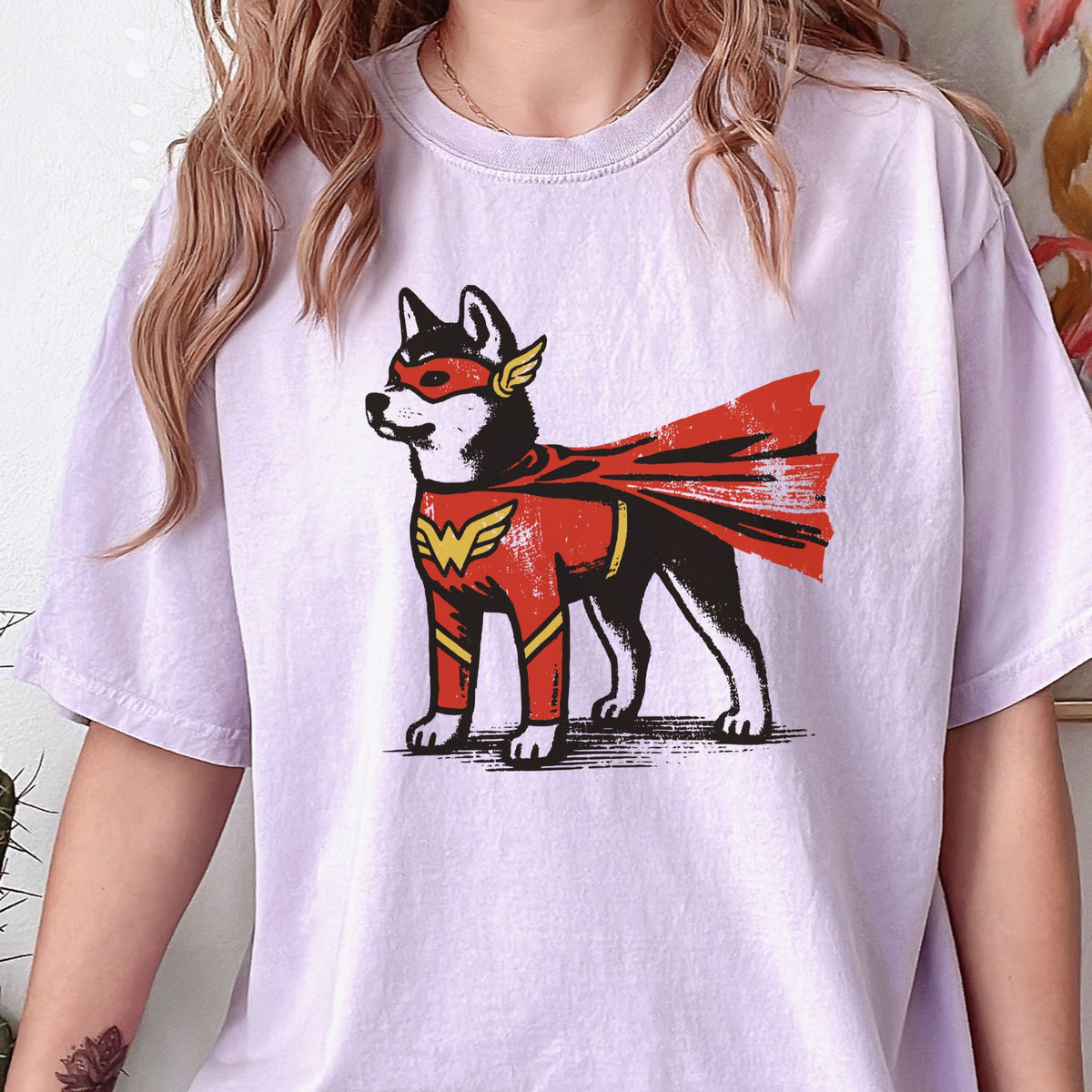 Shiba Inu Superhero t-shirt