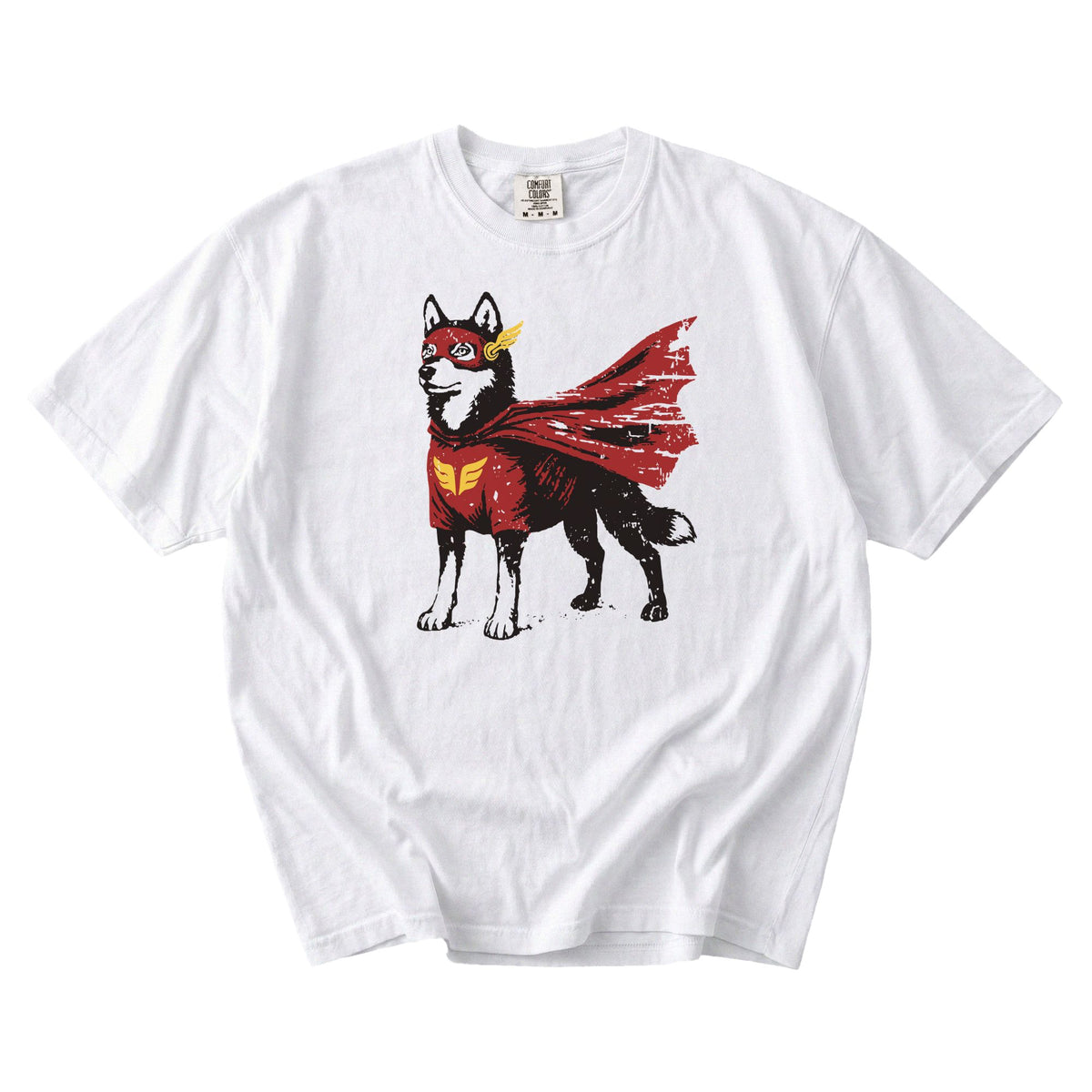 Siberian Husky Superhero t-shirt