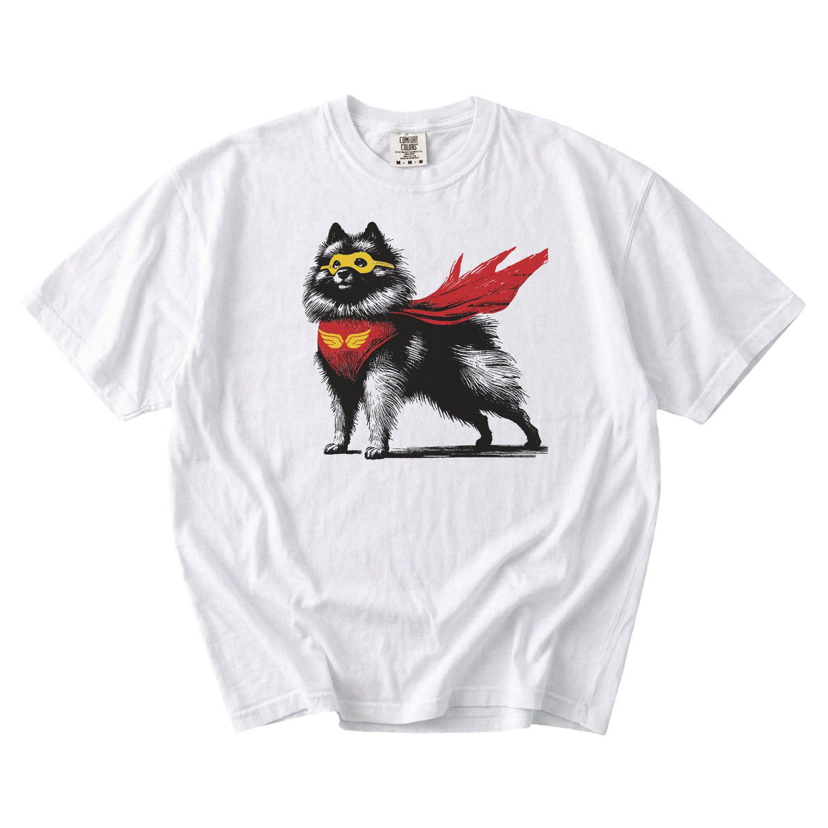 Keeshond Superhero t-shirt
