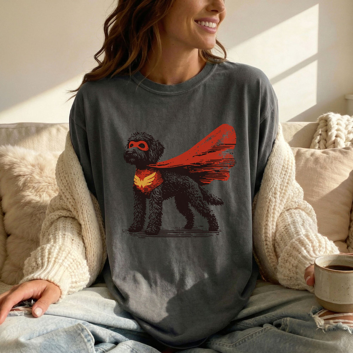 Labradoodle Superhero t-shirt