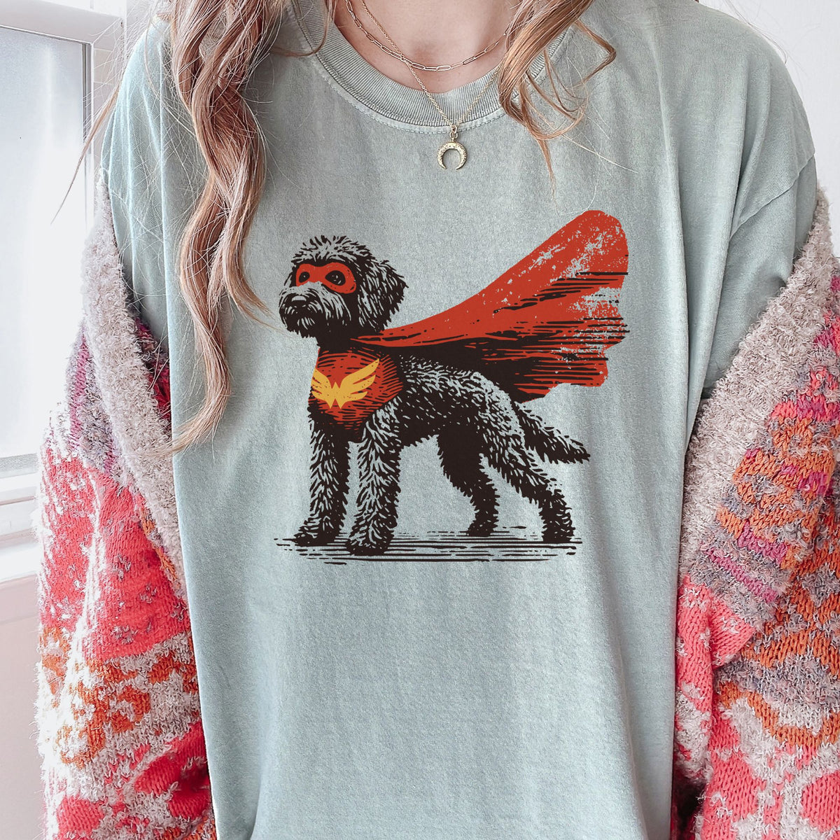 Labradoodle Superhero t-shirt