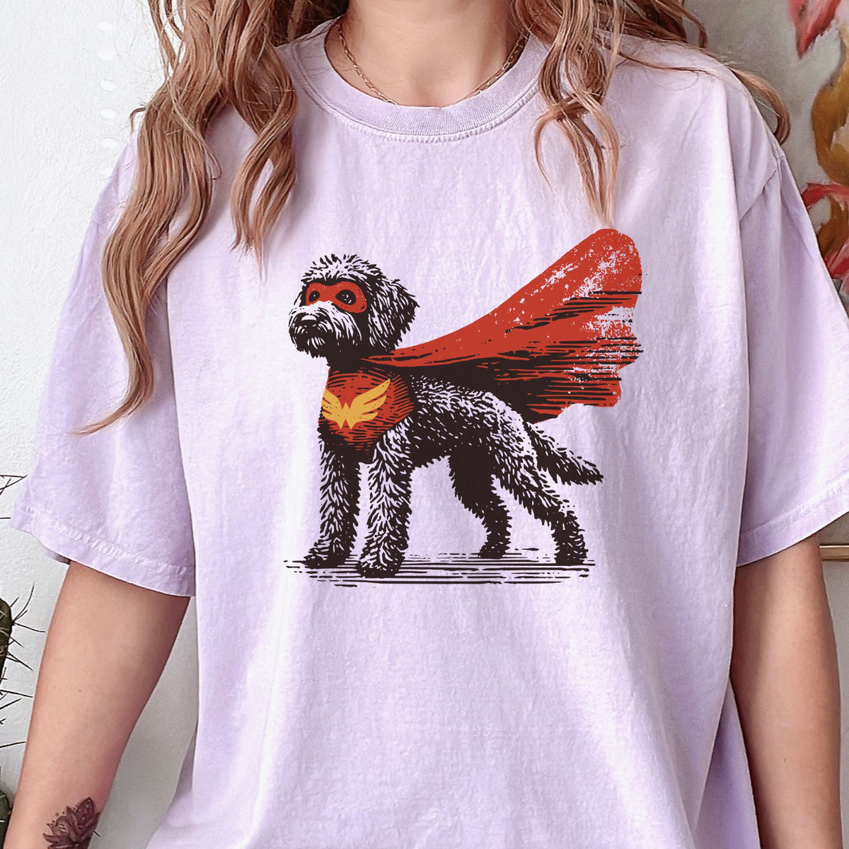 Labradoodle Superhero t-shirt