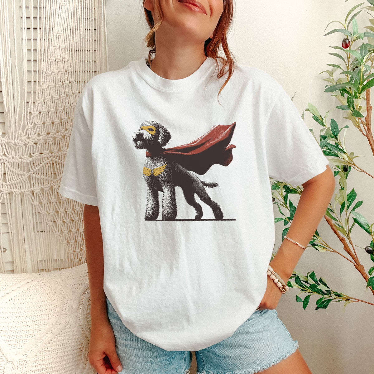 Lagotto Romagnolo Superhero t-shirt
