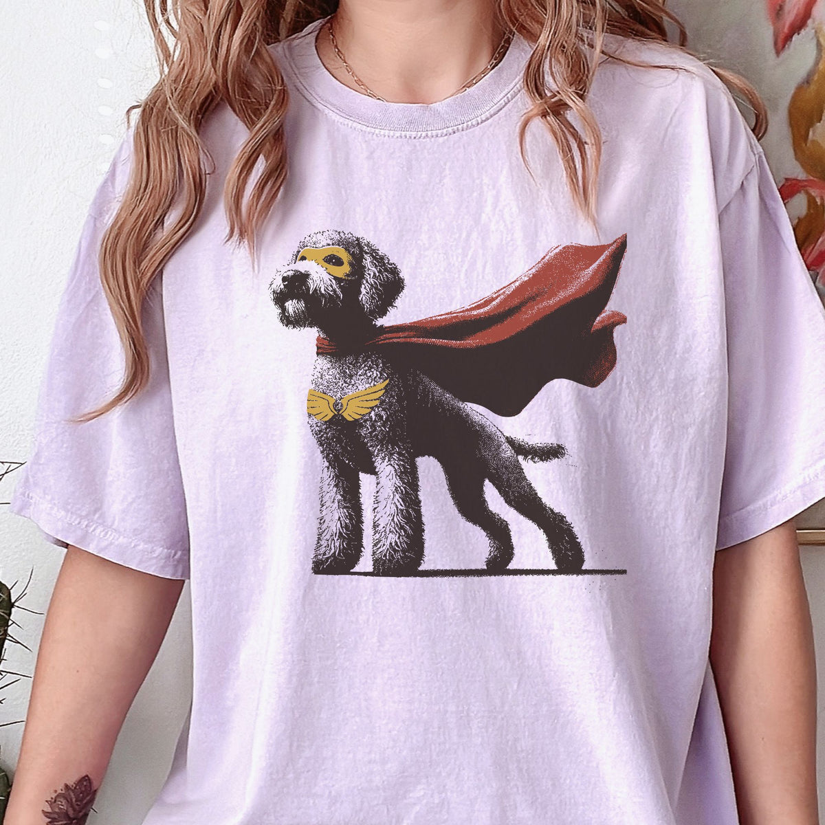 Lagotto Romagnolo Superhero t-shirt