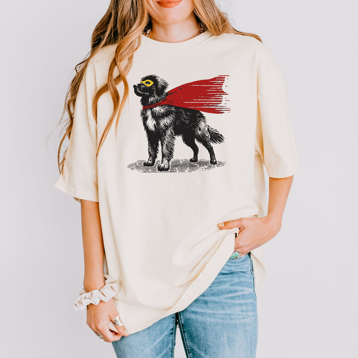 Leonberger Superhero t-shirt